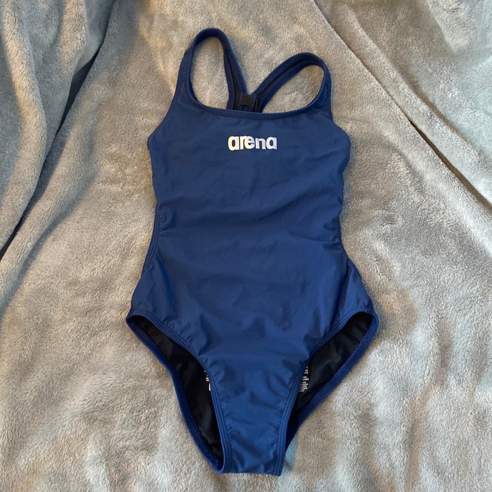 Size 22 USED Power Skin Tech Suit Navy Blue, Girls